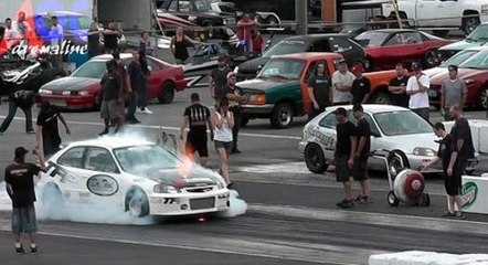 9 sec Civic Turbo TFP VS Honda Civic MDTuning SFWD Napierville ★