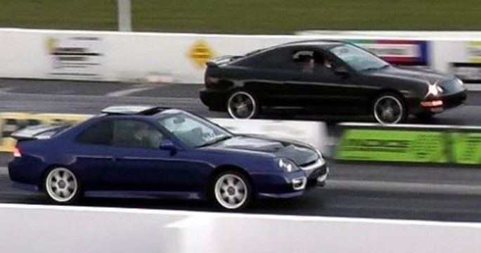 ★ Honda Prelude H22 vs Acura Integra - SANAIR DRAG ★