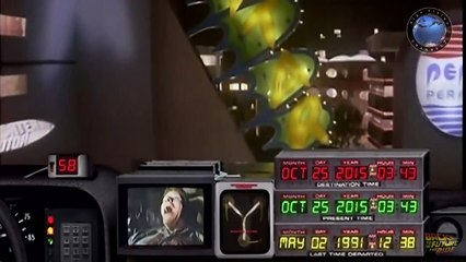 【HD】Universal Studios Hollywood.BACK TO THE FUTURE-THE RIDE part3(The Ride)