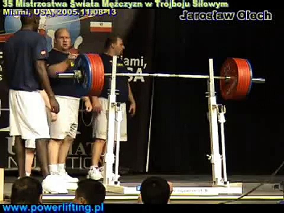 Jaroslaw Olech 320Kg squat at 67.5Kg