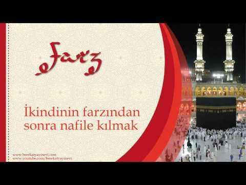 İkindinin Farzından Sonra Nafile Kılmak - Sorularla İslamiyet