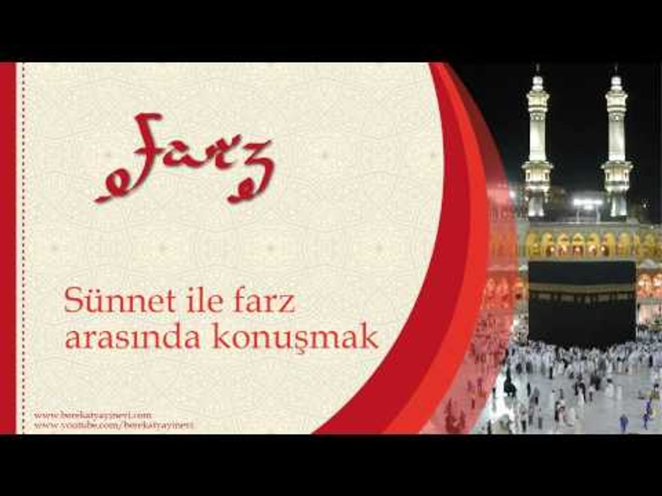 Sünnet ile Farz Arasında Konuşmak - Sorularla İslamiyet