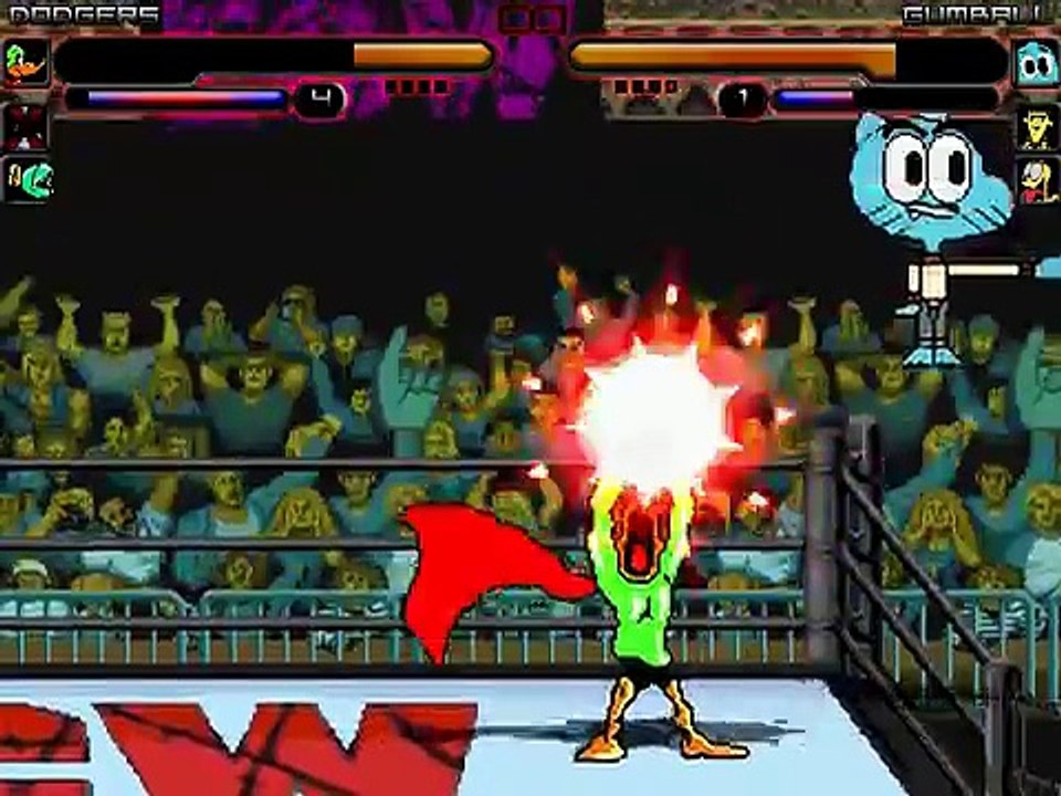 TheMattalocalypse Random Mugen Battle - 350 - Bugs Bunny/Dodgers/Marvin VS. Gumball/Ed/Odie
