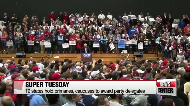 Candidates stump ahead of Super Tuesday