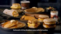 Le petit déjeuner avec McDonald's c'est une histoire de gout