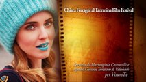 Chiara Ferragni, fashion blogger e modella, al Taormina Film Festival