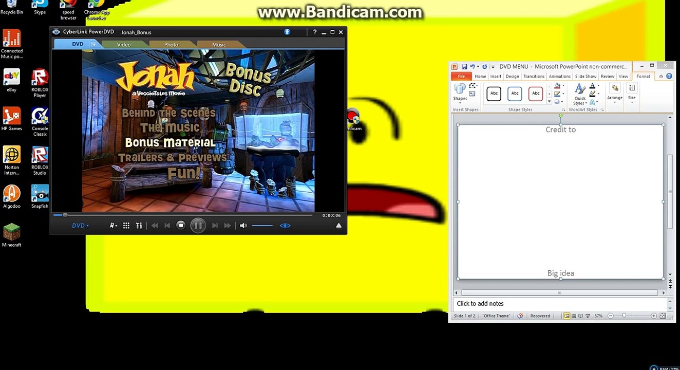 jonah dvd menu walkthrough disc 2