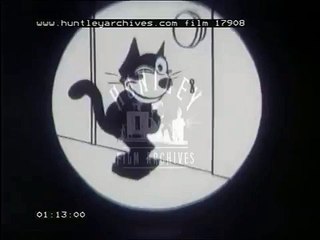 Felix the Cat cartoon, 1920s - Film 17908