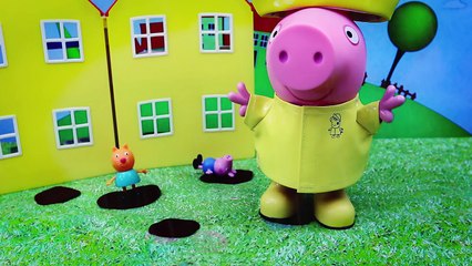 Peppa Pig Goes To The Hospital!!!! Doc McStuffins & Lambie Do a Check Up at Popo Doll Ambu