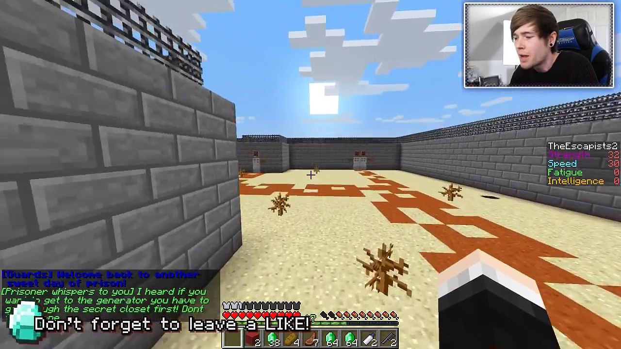 DanTDM - TDM Minecraft - ESCAPING THE PRISON!! - Escapists 2 Custom Map ...