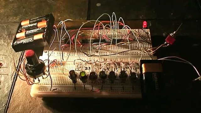 Sequencer Relay - Darlington/555 Timer