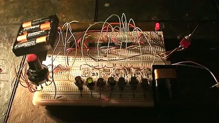 Sequencer Relay - Darlington/555 Timer