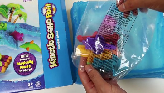 kinetic sand float paradise island