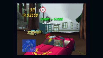 Lets Play The Simpsons Road Rage Part 17 - Springfield Mountains