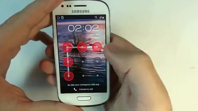 Samsung Ekram kilidi Kaldır s3 mini şifre sıfırlama