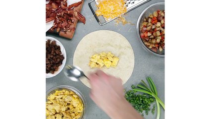 Frozen Breakfast Burritos