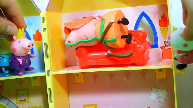 Свинка Пеппа Мультфильм для детей Ведьма стала феей Видео для девочек Игры на русском Peppa Pig