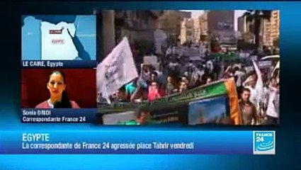 Reportera francesa sufrió acoso sexual de una turba en vivo en Egipto