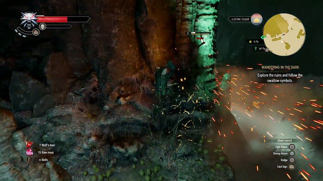 THE WITCHER 3 WALKTHROUGH PART 34 - WANDERING IN THE DARK KEIRA METZ CUTSCENE!)