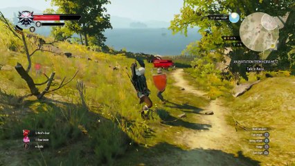 THE WITCHER 3 WALKTHROUGH PART 38 - AN INVITATION FROM KEIRA METZ