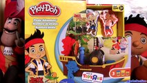 NEW Play Doh Pirate Adventure Ship Featuring Jake and the Neverland Pirates & Captain Hook