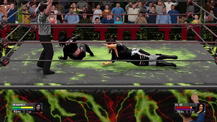 WWE 2K16 the baroness v nia jax