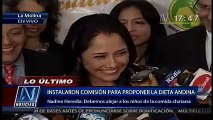 Nadine Heredia aclaró supuesta discusión con Ollanta Humala