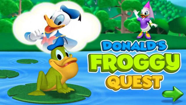 Mickey Mouse Clubhouse Games Full Episodes HD - Donalds Froggy Quest Game