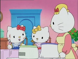 DESSIN ANIME °°°HELLO KITTY°°° Kitty a les yeux plus gros que le ventre HD Francais