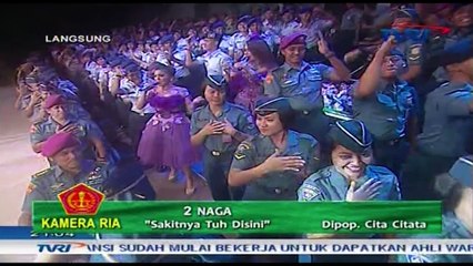 2 NAGA [Sakitnya Tuh Disini] Live Kamera Ria TVRI (06-01-2015)