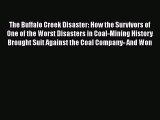 PDF The Buffalo Creek Disaster: How the Survivors of One of the Worst Disasters in Coal-Mining
