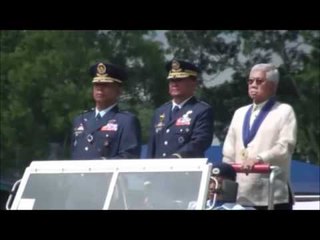 Air force celebrates 'modest' planes