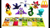 2015 MCDONALDS POKEMON OMEGA RUBY ALPHA SAPPHIRE NINTENDO 3DS SET OF 8 HAPPY MEAL KIDS TOYS REVIEW