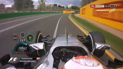 F1 Kevin Magnussen onboard Albert Park 2014 #5