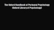 Download The Oxford Handbook of Perinatal Psychology (Oxford Library of Psychology)  EBook