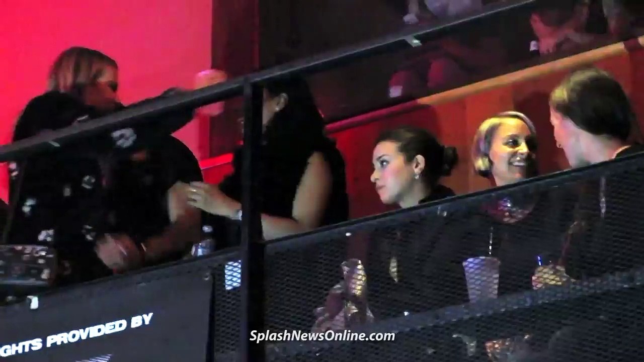 Cameron Diaz & Nicole Richie -- Banger Sisters at Good Charlotte Concert