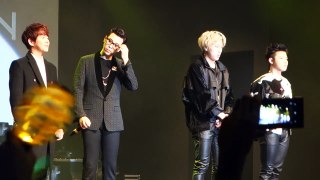 BLOCK B (블락비) TALK ❶, LIVE IN MILAN (ITALY) @ FABRIQUE by Nowayfarer ® 150308