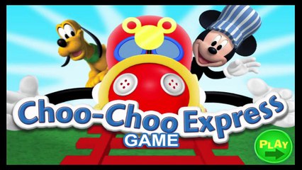 Mickey Mouse Clubhouse Choo Choo Express Disney Junior Baby Kids Video Game