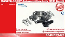 6649 SET MS Wheel Bearing Kit
