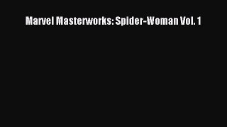 PDF Marvel Masterworks: Spider-Woman Vol. 1 Ebook