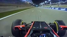 F1 2015 Fernando Alonso onboard Bahrain #20