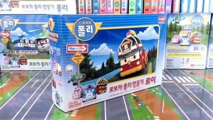 Making Roy Stop motion ANMTN | Robocar POLI Special vidéo