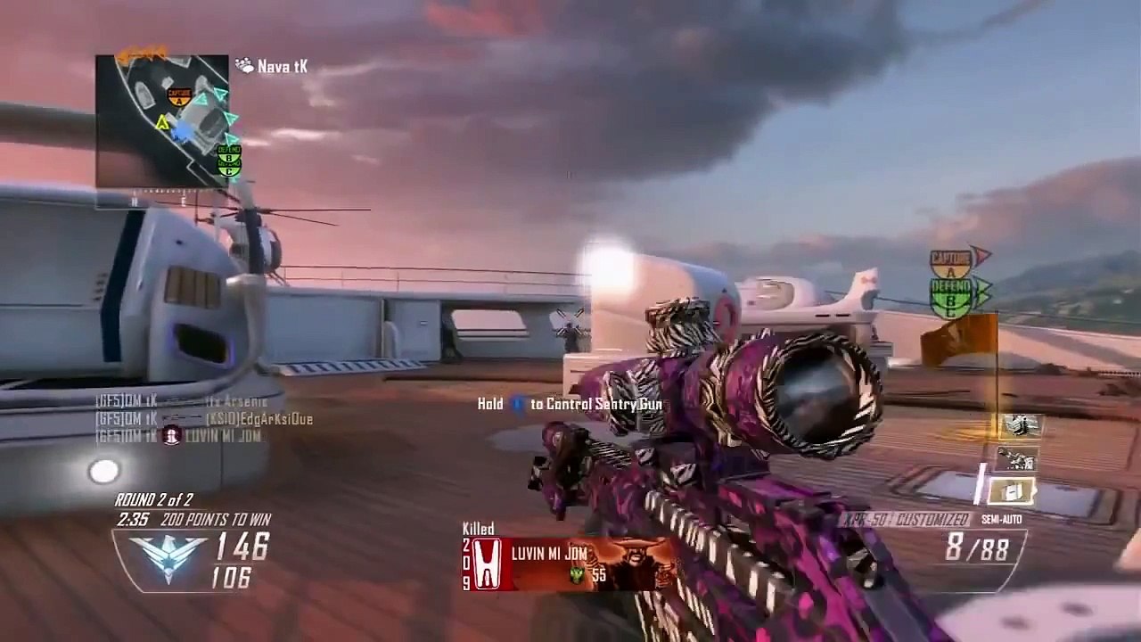 Black Ops 2 Online Multiplayer Sniper Quick Scope Montage/Gameplay [Community]