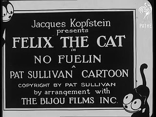 Felix The Cat - No Fuelin (1920-1929)