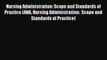 Download Nursing Administration: Scope and Standards of Practice (ANA Nursing Administration: