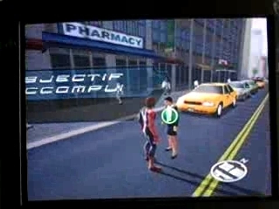 Combat contre l'apocalypse spider-man 3 (ps2)