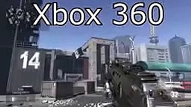 Xbox One vs Xbox 360 Graphic Comparison Which Console Has Better Graphics CoD AW Gameplay (FULL HD)
