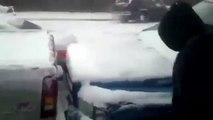 This happens every year in Colorado Snow Car Crash