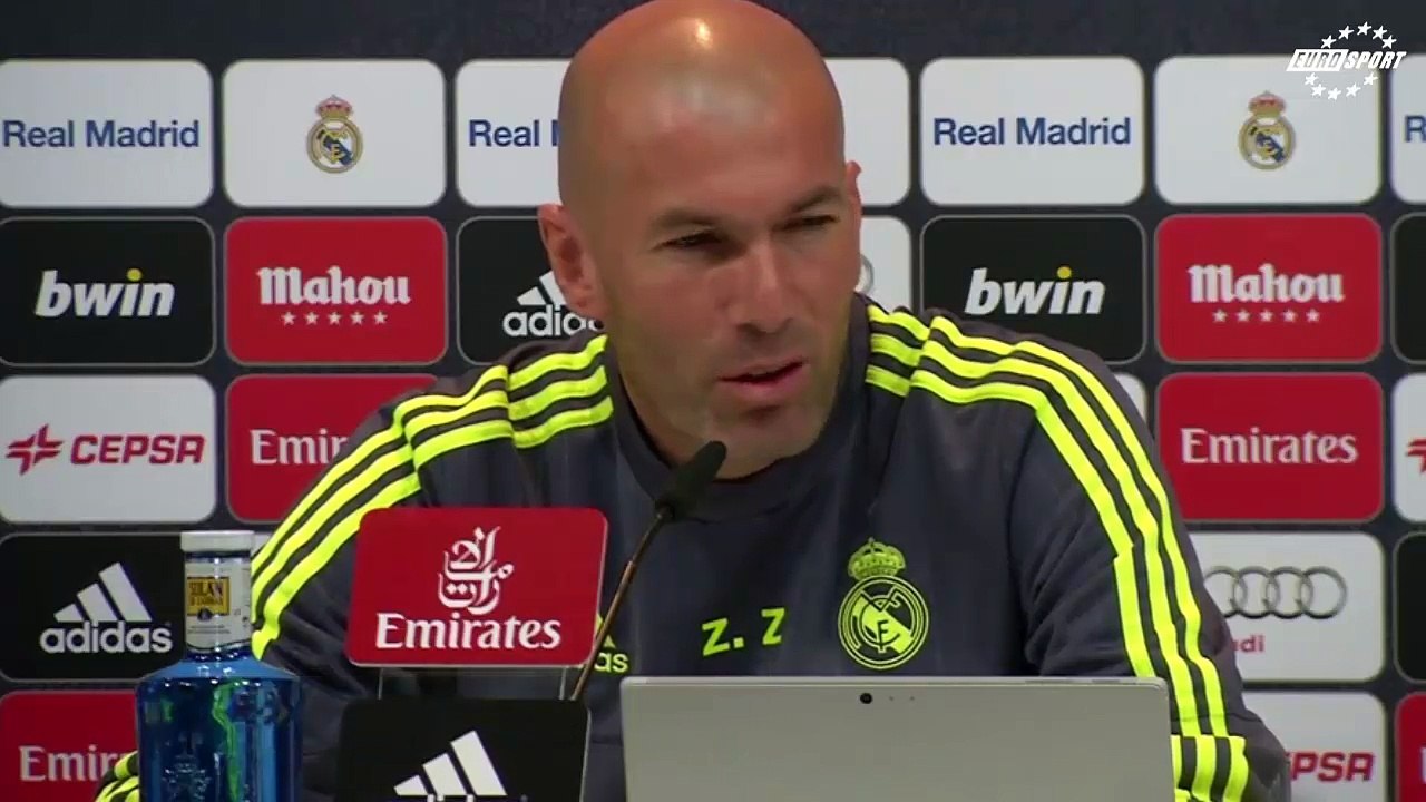Zidane : "Quand j'ai pris l'équipe en main, tout était merveilleux..."
