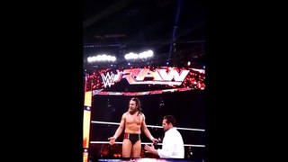 Jamie Noble Kissed The Foot Of Daniel Bryan(Live Event)